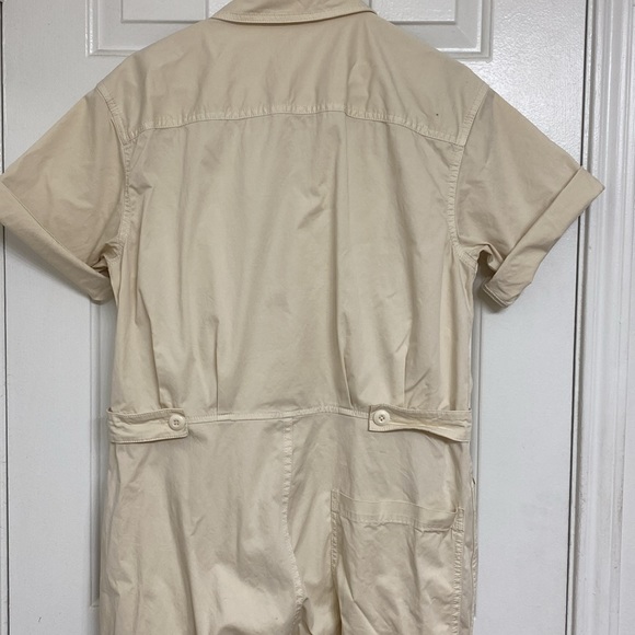 ALEX MILL STANDARD SHORT-SLEEVE JUMPSUIT - Picture 11 of 11